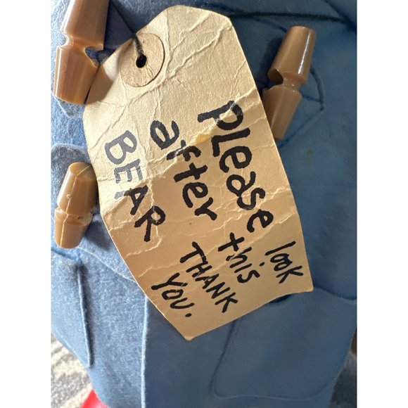 Vintage Paddington the Bear with red boots and yellow hat - Picture 4 of 10